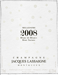 Champagne - Millésime 2008